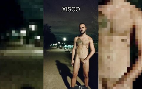 Jerking off outside
