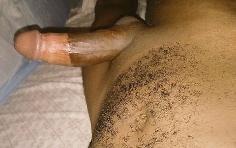 Sexy Black Guy Shows off His Big Cock