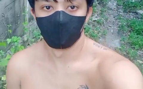 Kraken - Asia Wanking Teen Boy Outdoor Fun