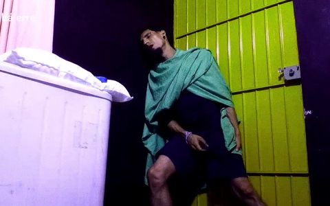 Raba Erre Playing with His Cock in Underwear