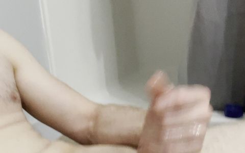 Shooting Massive Load in Bathroom