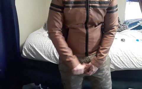 Fag locked in chastity