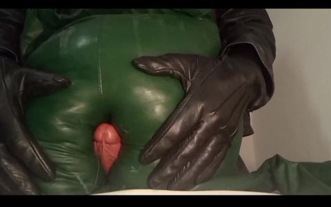 Smoking and Fucking Leather Leggins