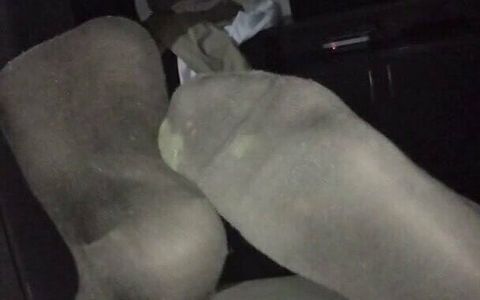 Married Guy Showing His Socks
